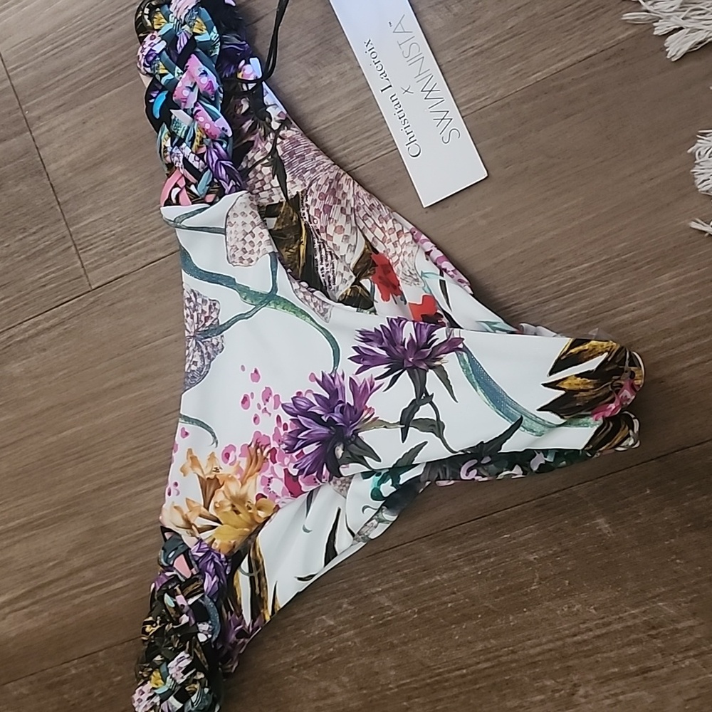 Christian Lacroix x Swiminista Floral Bikini Bottoms
